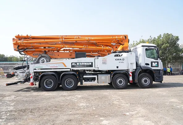 Cifa K42L Concrete Pump Truck Right View