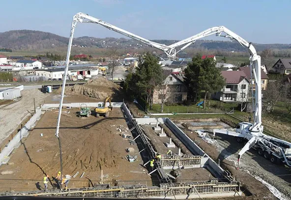 Cifa K56L Concrete Pump Truck-project