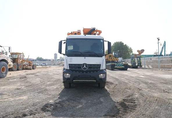 Cifa K56L Concrete Pump Truck Front View