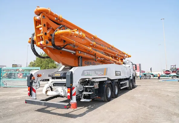 Cifa K56L Concrete Pump Truck Rear right view
