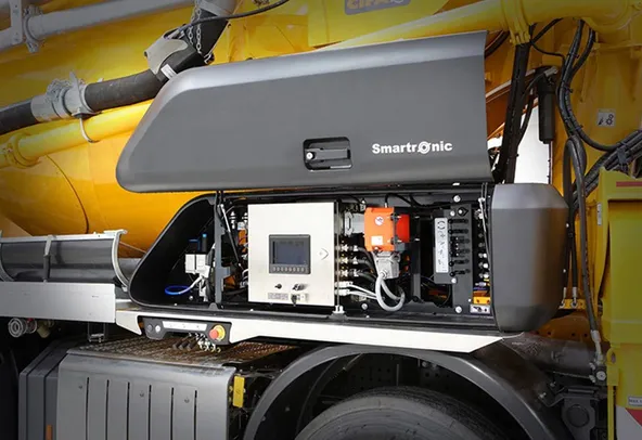 Cifa MK25H truck mixer pump hydraulics