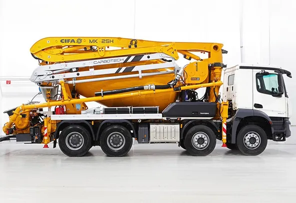 Cifa MK25H truck mixer pump right side image