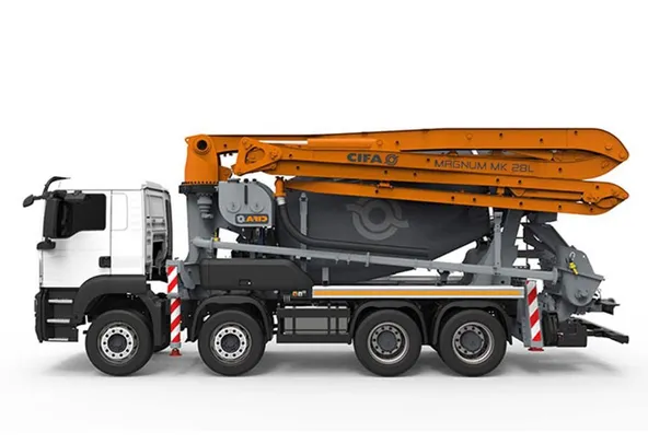 Cifa MK28L truck mixer pump Left side Image