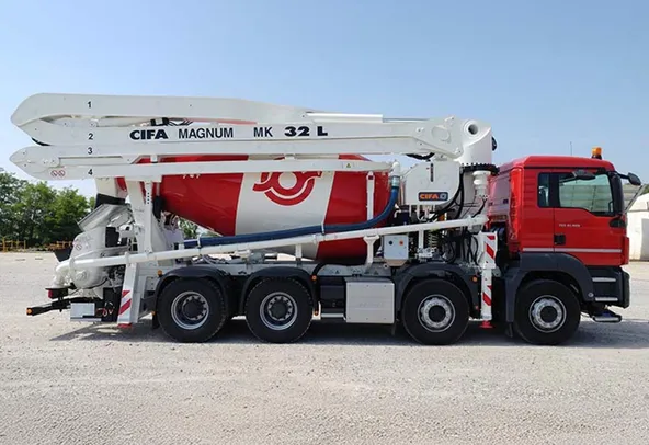 Cifa MK32L truck mixer pump customized