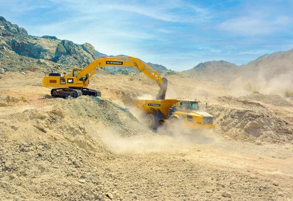Rent Medium 30-Ton Track Excavators | Al Marwan