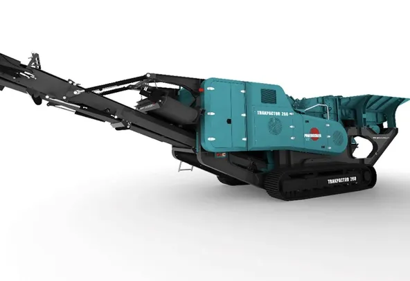 New Powerscreen Trakpactor 260 Impact Crusher, Front Left View