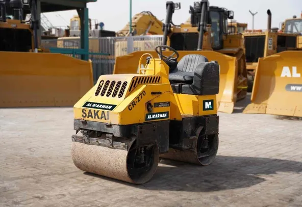 Double Drum Rollers for Rent - Al Marwan