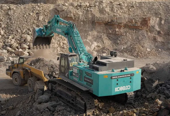 Rent Large 85-Ton Track Excavator | Al Marwan