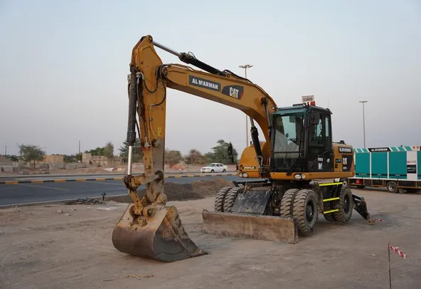 Used 2022 Cat M317D2 Wheeled Excavator | Al Marwan
