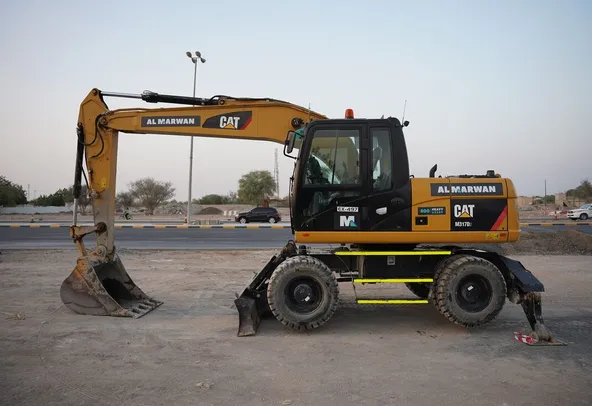 Used 2022 Cat M317D2 Wheeled Excavator | Al Marwan