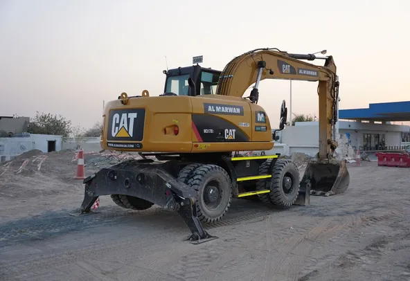 Used 2022 Cat M317D2 Wheeled Excavator | Al Marwan