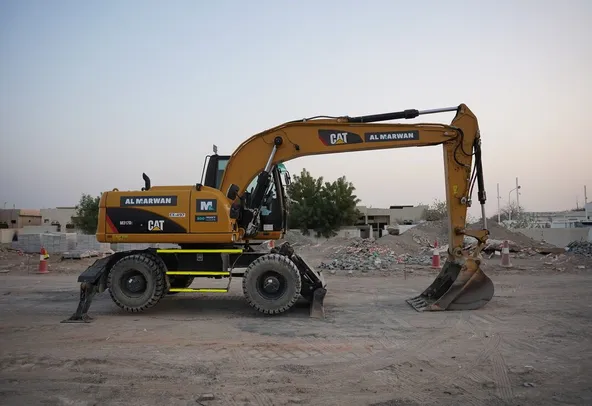 Used 2022 Cat M317D2 Wheeled Excavator | Al Marwan