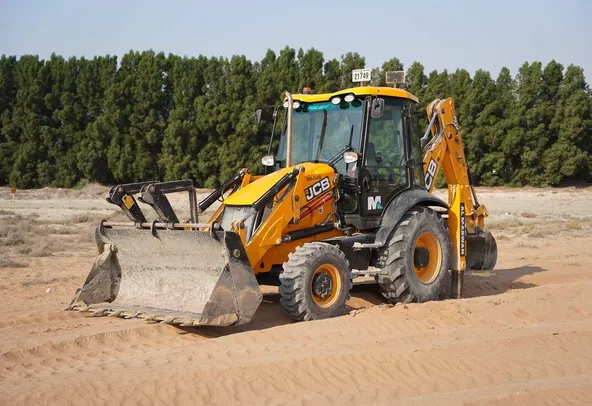 Backhoe loaders for rent JCB & Caterpillar| Al Marwan