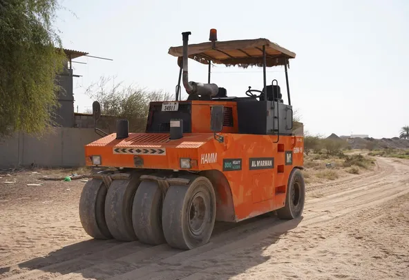 Buy this 2012 Hamm GRW18 Pneumatic Tire Roller|Al Marwan