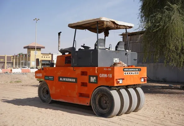 Buy this 2012 Hamm GRW18 Pneumatic Tire Roller|Al Marwan