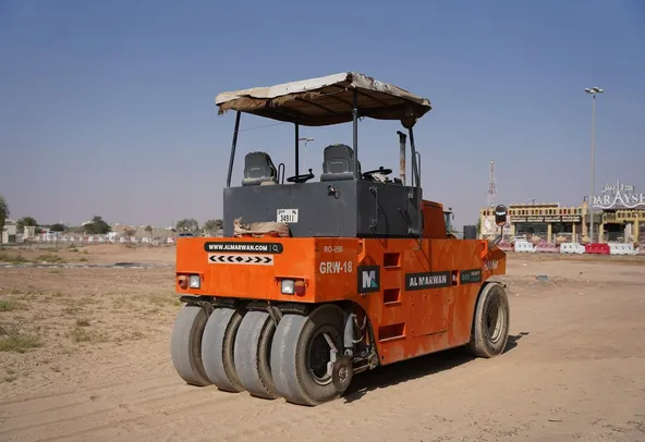 Buy this 2012 Hamm GRW18 Pneumatic Tire Roller|Al Marwan