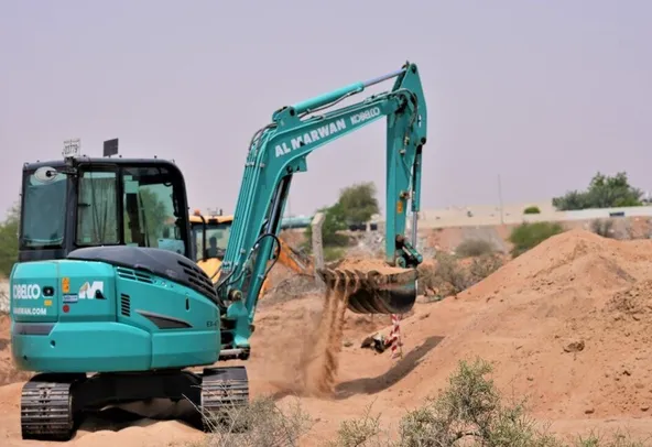 Rent Mini 5-Ton Excavators | Al Marwan