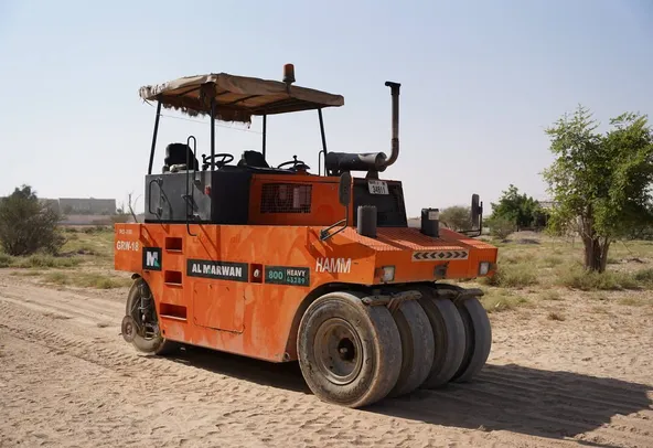 Buy this 2012 Hamm GRW18 Pneumatic Tire Roller|Al Marwan