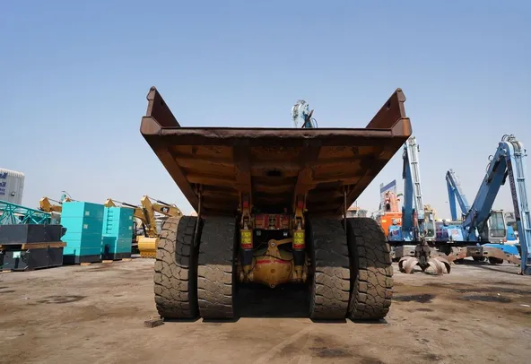 2018 Cat 773E Rigid Dump Truck- Rear view-Al Marwan
