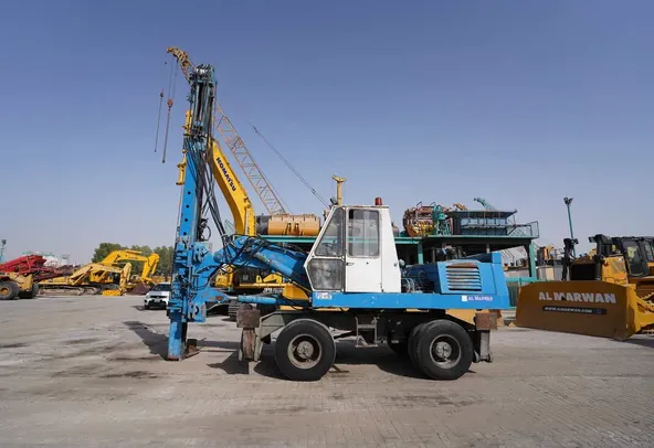 1977 O&K MH6 Bagger with ABI Piling Rig