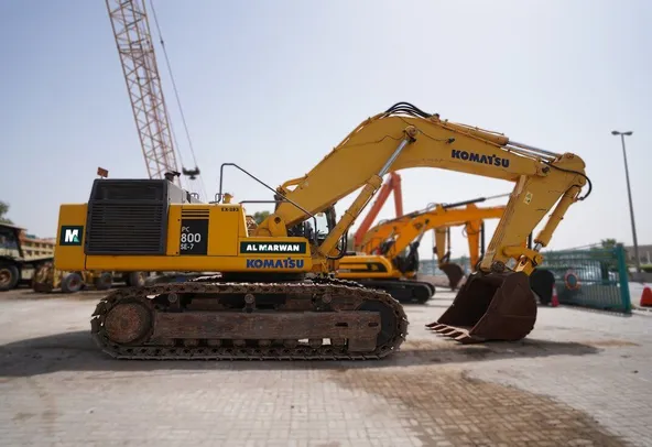Used Komatsu PC800-7 Crawler Excavator 2009 | Al Marwan
