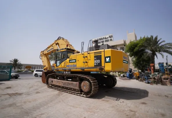 Used Komatsu PC800-7 Crawler Excavator 2009 | Al Marwan