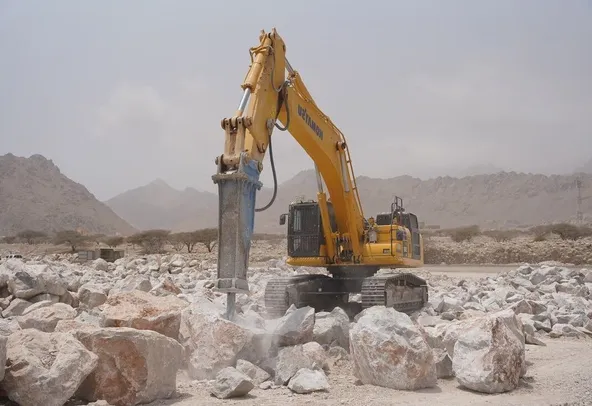 Rent Medium 35-Ton Track Excavators | Al Marwan