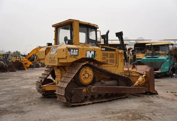 Caterpillar D6R Bulldozer rear right view- Al Marwan Machinery