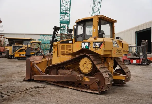Caterpillar D6R Bulldozer rear left view- Al Marwan Machinery