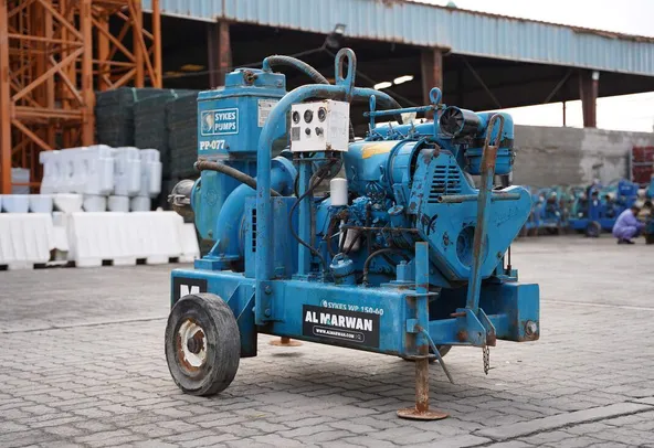 Used Dewatering Pump Sykes WP 150/60 | Al Marwan