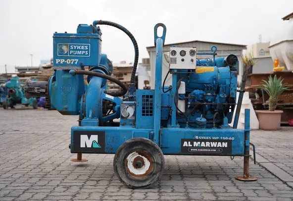 Used Dewatering Pump Sykes WP 150/60 | Al Marwan