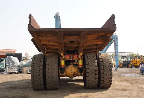 2018 Cat 773E Rigid Dump Truck- Rear view-Al Marwan