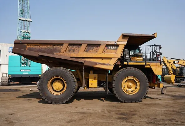 2018 Cat 773E Rigid Dump Truck-Right side view-Al Marwan