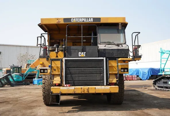 2018 Cat 773E Rigid Dump Truck- front view-Al Marwan