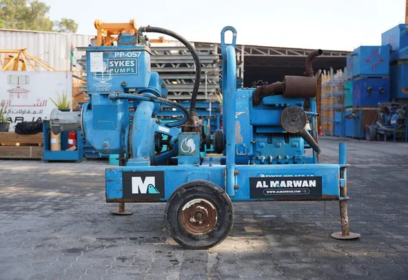 Used Sykes WP 150/60 Dewatering Pumpset | Al Marwan
