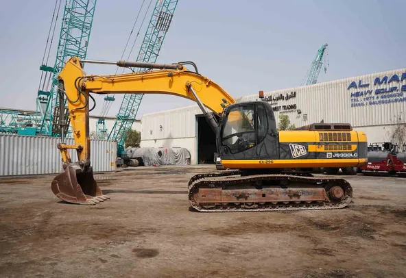 2011 JCB JS330 Track Excavator Left Side View - EX-0296