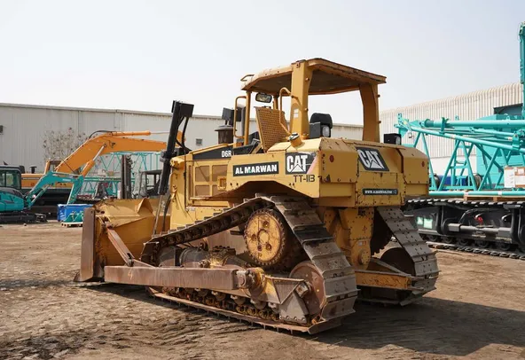 2011 D6R Caterpillar Bulldozer-rear left view-Al Marwan Machinery