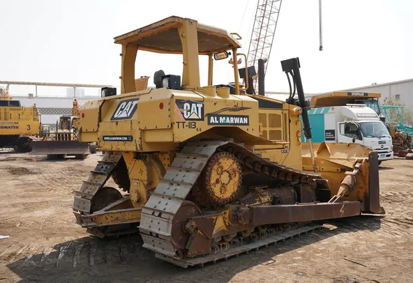 2011 D6R Caterpillar Bulldozer-rear right view-Al Marwan Machinery