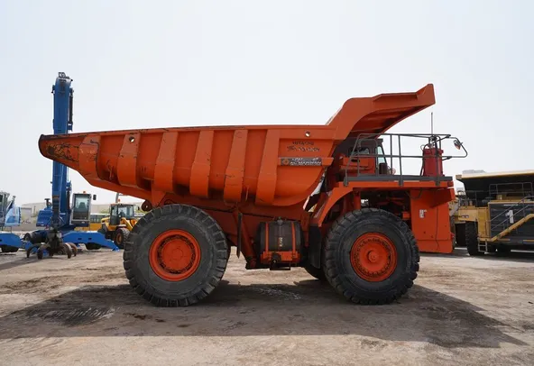 2011 Hitachi EH1100-3 Rigid Dump Truck right side view - Al Marwan Heavy Machinery