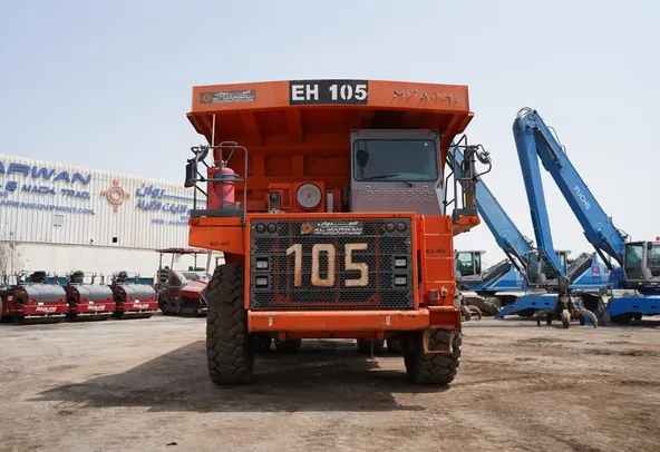 2011 Hitachi EH1100-3 Rigid Dump Truck front view - Al Marwan Heavy Machinery