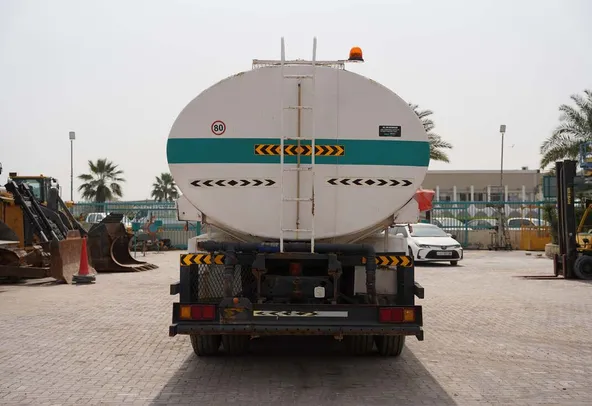Used MAN 33.373DFC Water Truck-Efficient Water Distribution-Rear-View