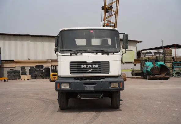 Used MAN 33.373DFC Water Truck-Efficient Water Distribution-Front-View