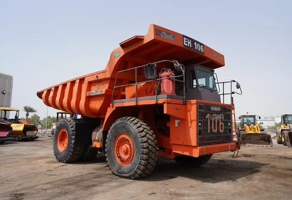2011 Hitachi EH1100-3 Rigid Dump Truck front right view - Al Marwan Heavy Machinery