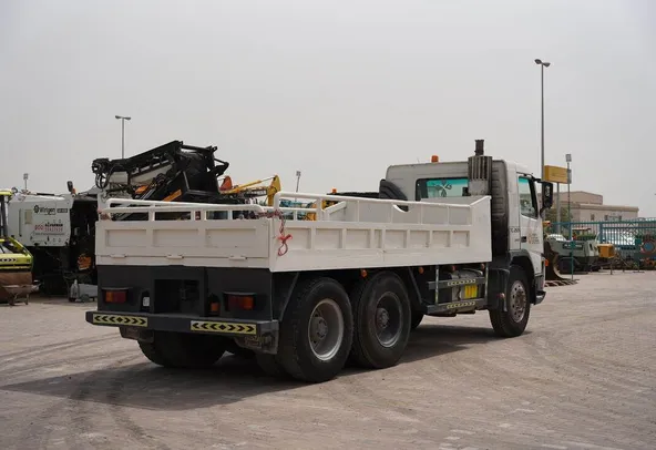 Volvo FM12 Cargo Truck 6x4 - Superior Traction-Spacious Bed-Rear-Right-Image
