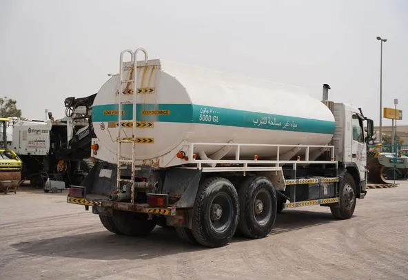 2005 Volvo FM12 6x4 Water Truck-Reliable Water Distribution-Rear-Right-Image