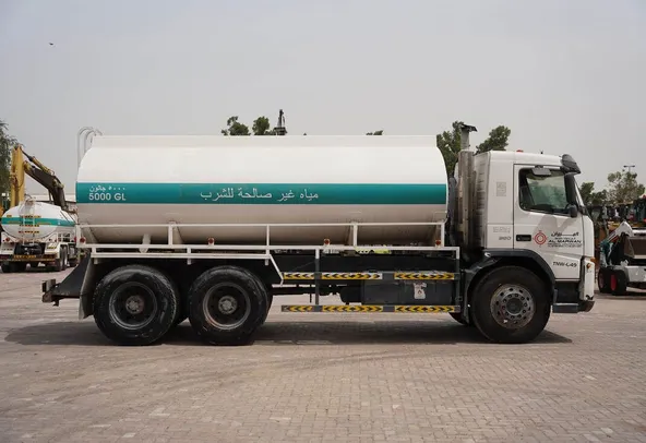 2005 Volvo FM12 6x4 Water Truck-Reliable Water Distribution-Right-Side-Image