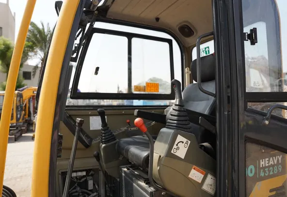 2017 Yuchai YC35-8 Mini Excavator- Cabin view- Al Marwan