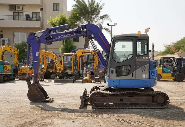 2001 Komatsu PC78UU-6 Mini Excavator EX-0326 | Al Marwan