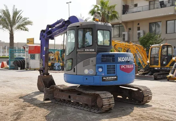 2001 Komatsu PC78UU-6 Mini Excavator EX-0326 | Al Marwan