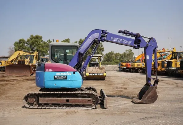 2001 Komatsu PC78UU-6 Mini Excavator EX-0326 | Al Marwan
